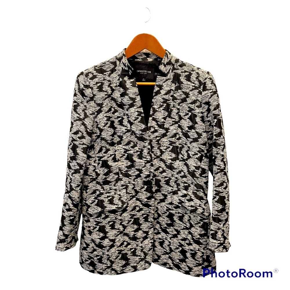Lafayette 148 New York | Long Single-Button Blazer